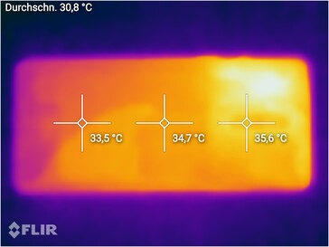Thermal image - bottom
