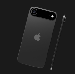 iPhone 17 Air render. (Image Source: Zellzoi on X)