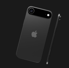 iPhone 17 Air render. (Image Source: Zellzoi on X)