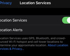 Even with location services turned off, your iPhone 11 still tracks where you are. (Image: own)