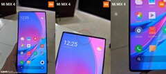 The Mi Mix 4 has leaked showing an under-display selfie camera. (Source: Slashleaks)