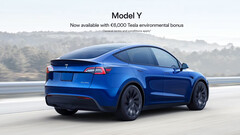 Model Y bonus matches the lost federal subsidy (image: Tesla)