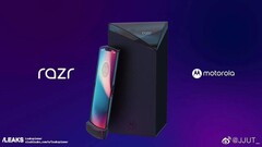 The 2019 Moto Razr with retail packaging. (Source: Slashleaks)