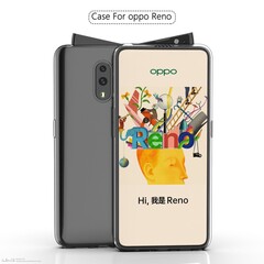 Oppo's unique take on the all-screen smartphone with pop-up selfie-camera. (Source: Slashleaks)