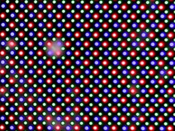 Sub-pixel array
