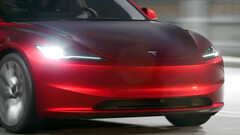 2024 Model 3 Highland headlights (image: Tesla/YT)