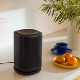 The system mirrors the Sonos model, using one app for room grouping, stereo pairing, automatic room tuning and soundbar surround setups.