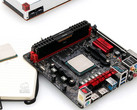 The unnamed Ryzen 7 12 nm Zen+ CPU was tested on an ASRock X370 Gaming ITX/ac motherboard. (Source: HWBattle)
