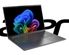 The Intel and AMD variants for the Aspire 16 AI laptops feature up to 16-inch OLED WUXGA+ panels, while the Qualcomm variants instead opt for LCD WUXGA displays. (Image source: Acer - Edited)