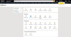 Amazon Pay homepage for India (Image source: Own)