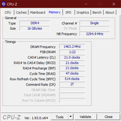 CPU-Z Memory