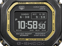 Pictured - the dial of Casio GMW-BZ5000BD-1 against a white background. (Image source: Casio)