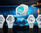 Casio introduces the Hidden Glow v2 series of G-Shock watches with blue phosphorescent dials that glow like sea plankton. (Image source: Casio)