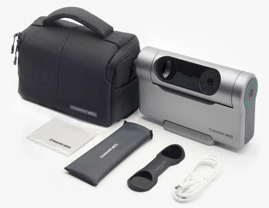 The Dwarf 3 smart telescope comes with a solar filter, cleaning cloths, a USB-C cable and a soft carry case with shoulder strap (Image source: Dwarflabs)