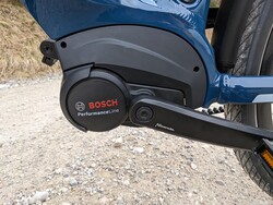 The Bosch Performane Line motor offers up to 75 Nm of torque