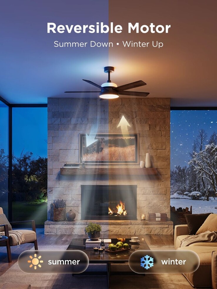 The Govee Ceiling Fan with Lights