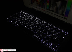 Keyboard backlight: Stage 1