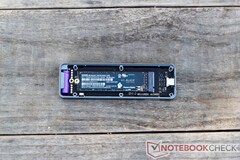 Installing the M.2 SSD is easy and simple.