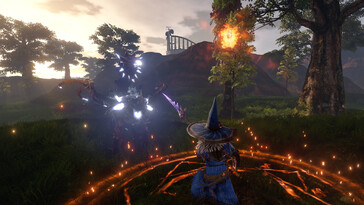 An image showing a fight in Outward Definitive Edition