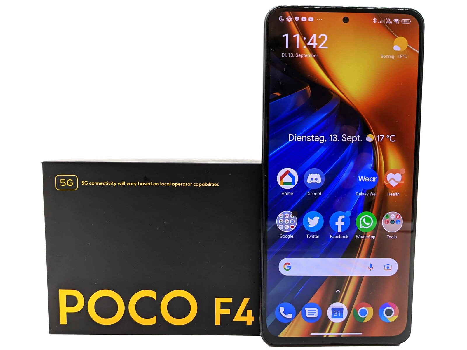 Xiaomi Poco F4 5G 128GB 6GB Dual SIM Factory Unlocked GSM Global