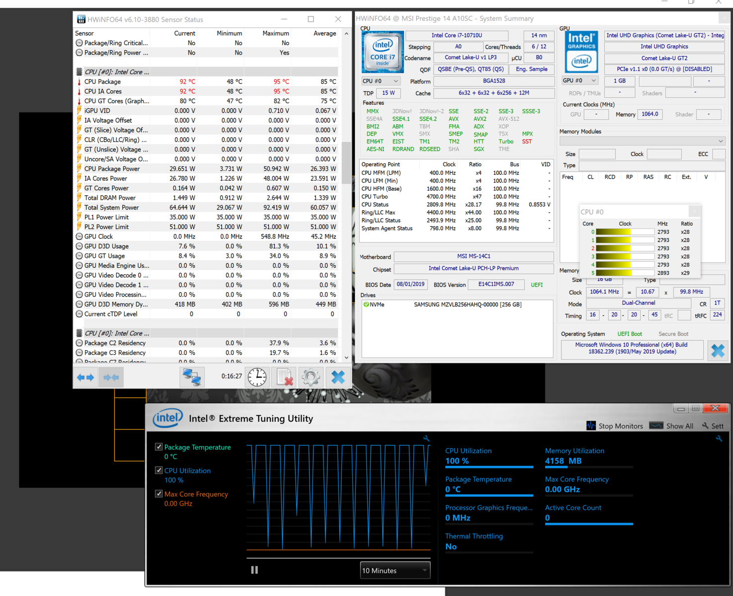 intel xtu benchmark scores intel xtu benchmark scores