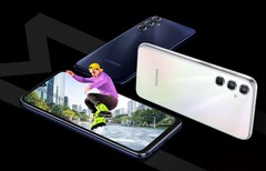 The Galaxy M34 succeeds the Galaxy M33 but with the same Exynos 1280 chipset. (Image source: Samsung)