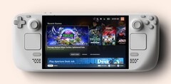 The Steam Deck OLED now comes in white, albeit in limited quantities. (Image source: Valve)