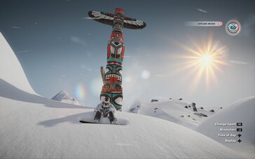 Pictured: A gameplay screenshot from Steep.