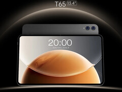 The T65 2026 is a sub-$200 tablet. Pictured: a promo picture of the tab. (Image source: Teclast)