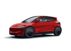 The Tesla Model Q could be priced as low as $25,000. (Image source: @DominicBRNKMN via X/Twitter)