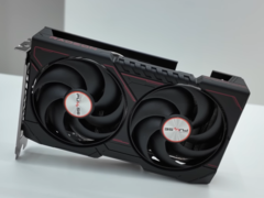 The Sapphire Pulse RX 9060 non-XT model featured here is a rather small card. (Image source: Technosaurus on YouTube, edited)