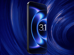 Couple of devices in the EU has started to receive the update. Pictured: Xiaomi 17 with HyperOS logo and background.