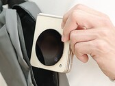 The ZTE Libero Flip has a round secondary display that can show many widgets. (Image: ZTE)
