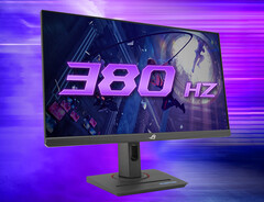 The ROG Strix XG259QNS combines a 380 Hz IPS panel with a modest port selection. (Image source: ASUS)