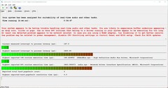 Maximum latency after ten seconds of Prime95