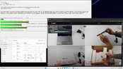 Maximum latency when playing 4K video material