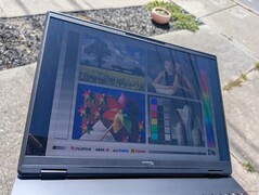 Outdoors under sunlight