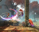 The Lost Crown combines fluid combat with precise, difficult platforming.