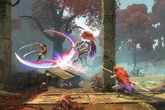 The Lost Crown combines fluid combat with precise, difficult platforming.