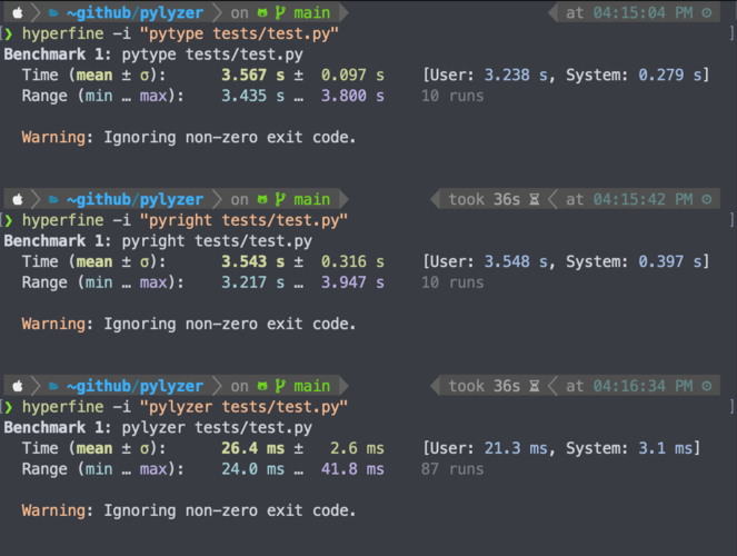 The Python analysis tool pylyzer is said to be very performant thanks to its programming in Rust (Image: pylyzer/GitHub).