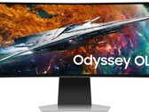 The Samsung Odyssey OLED G9 is available for a hefty discount (image via Samsung)