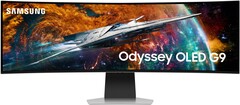 The Samsung Odyssey OLED G9 is available for a hefty discount (image via Samsung)