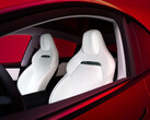 The racy Tesla Model Y Performance bucket seats. (Image source: Tesla)