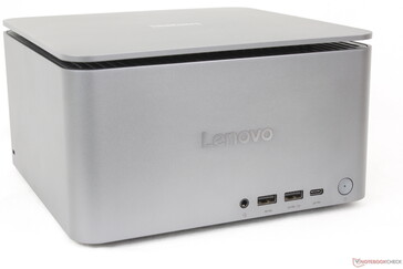 Front: 3.5 mm headset, 2x USB-A (10 Gbps), USB-C 3.2 Gen. 2 (20 Gbps), Power Button