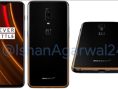 A purported render of the OnePlus 6T McLaren Edition looks fairly mild. (Source:@IshanAgarwal24)