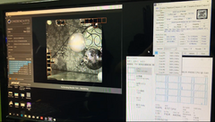 Intel Core i9-9900K 5 GHz shown running the Cinebench R15 benchmark. (Source: Lau Kin Lam on YouTube)