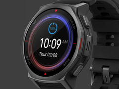 Amazfit is now selling the T-Rex 3 Pro 44 mm Tactical Black smartwatch (pictured) in Europe. (Image source: Amazfit)