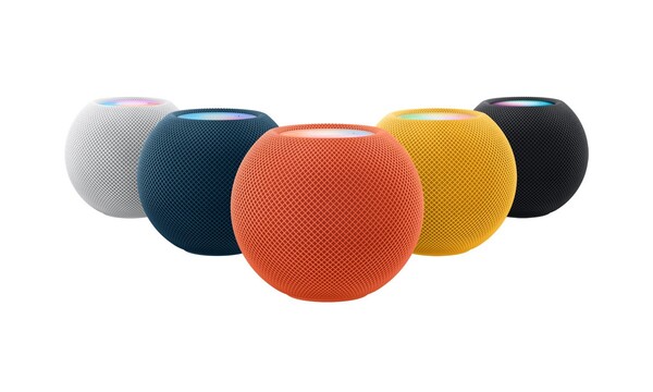 The Apple HomePod mini is still available to buy in five colors. (Image source: Apple)