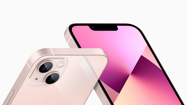 iPhone 13 notch (image via Apple)