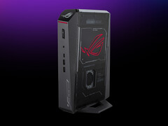 The config with Intel Core Ultra 9 275HX and RTX 5080 Laptop GPU costs $2,840. Pictured: the mini PC. (Image source: Asus)